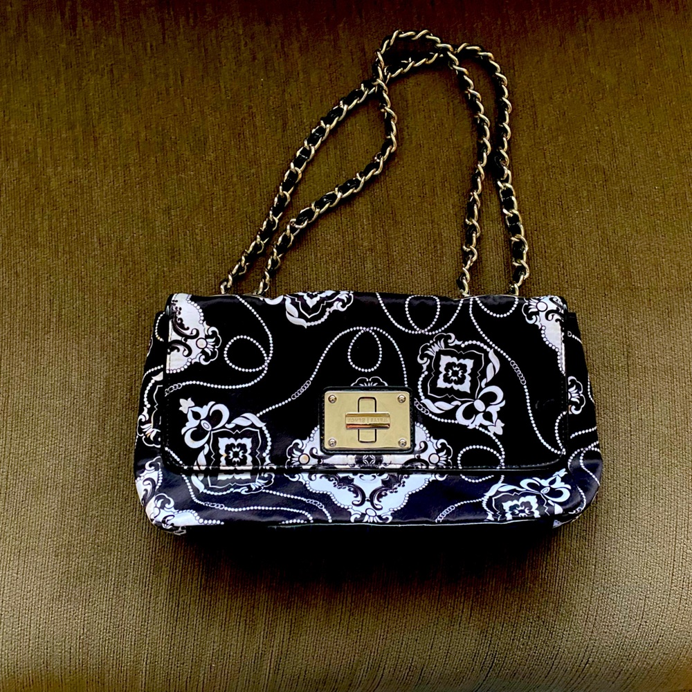 Matching black/white special occasion purse - White House Black Market